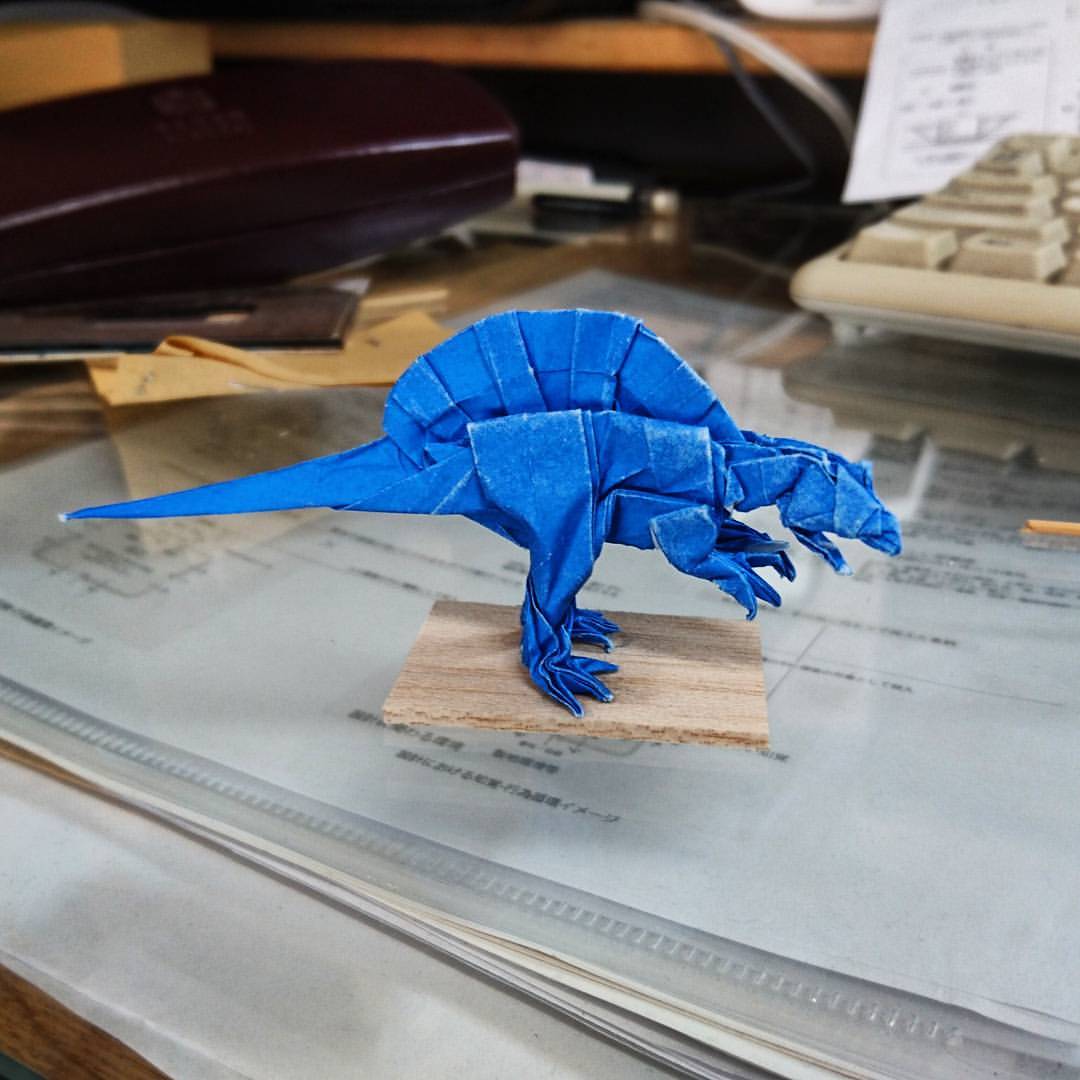 スピノサウルス オリケン 太田則宏折紙研究所